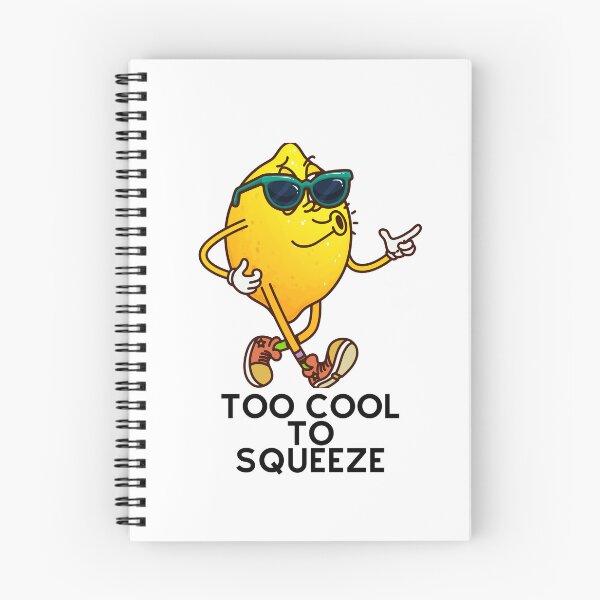 Item preview, Too Cool To Squeeze – Funny Lemon Pun Cartoon Design designed and sold by DesignElmissaoui.
