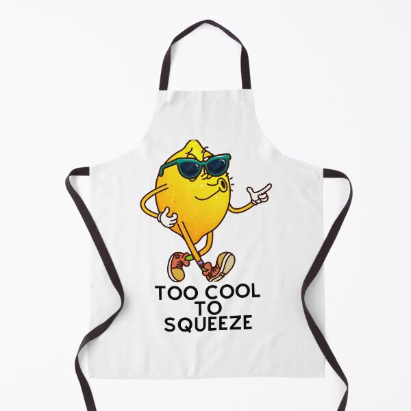Item preview, Too Cool To Squeeze – Funny Lemon Pun Cartoon Design designed and sold by DesignElmissaoui.
