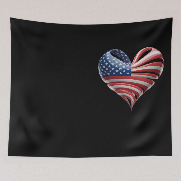 Item preview, Fighter Jet Airplane American Flag Heart 4th Of July designed and sold by Hofersofer.