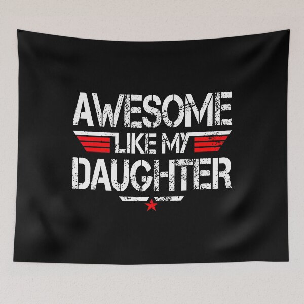 Item preview, Awesome Like My Daughter Funny Men Fathers Day Grandpa Dad designed and sold by KristenSophie.