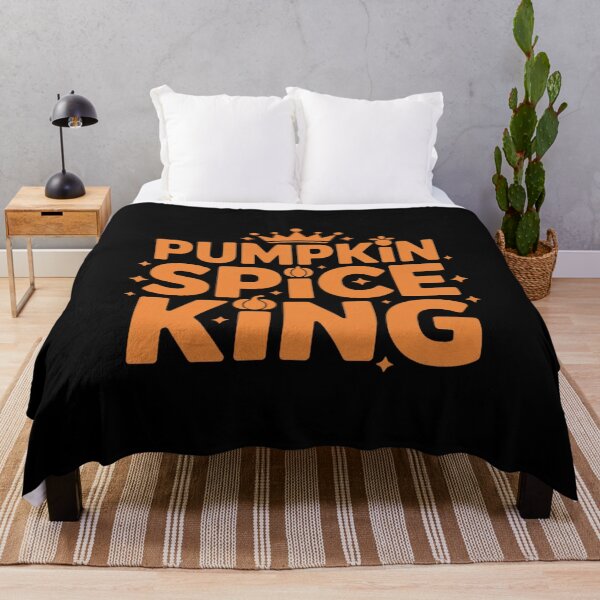 Item preview, Pumpkin spice King Coffee Lover halloween & Thanksgiving designed and sold by RustsyMin.