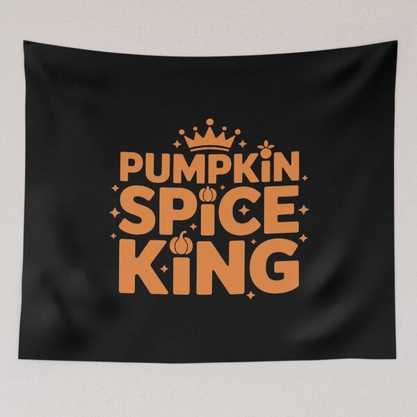 Item preview, Pumpkin spice King Coffee Lover halloween & Thanksgiving designed and sold by RustsyMin.