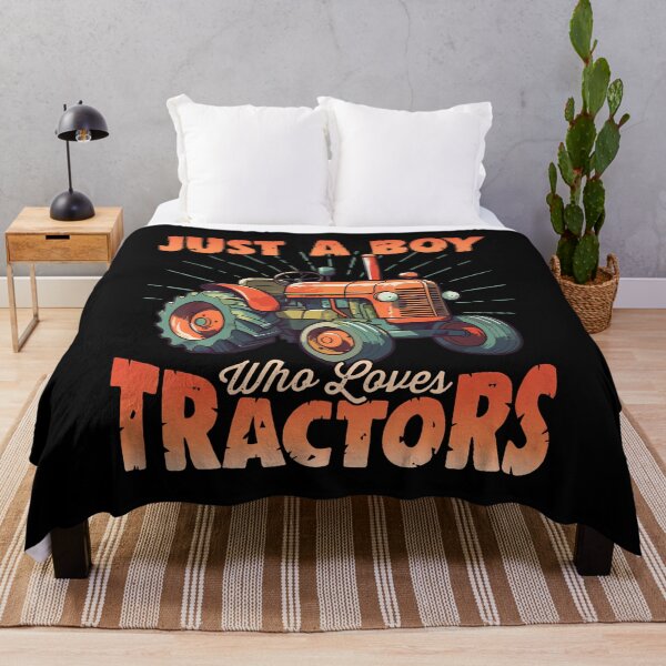 Item preview, Just A Boy Who Loves Tractors Farm Boys designed and sold by FloraVenita.