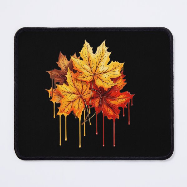 Item preview, Autumn Dripping Leaves Aesthetic T-Shirt designed and sold by LashondaGreen89.