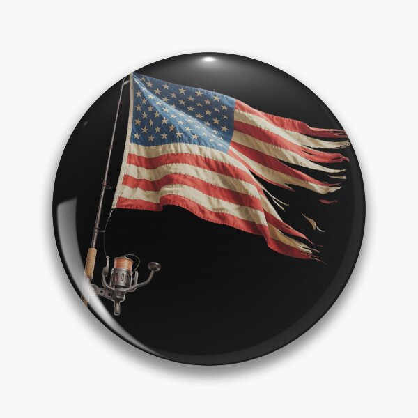 Item preview, Fishing American Flag Fisherman Patriotic day 4th of July designed and sold by Hofersofer.