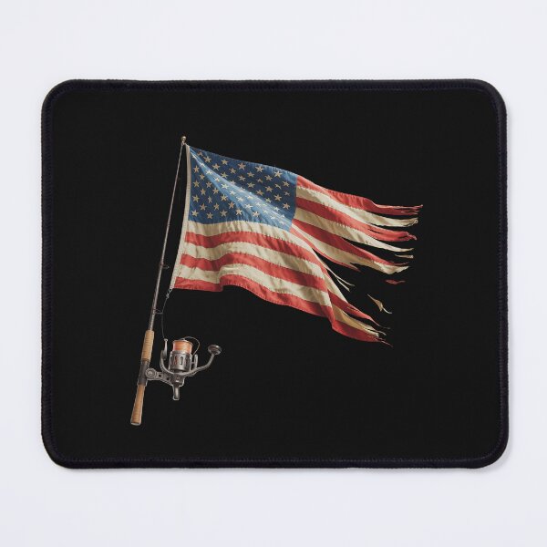 Item preview, Fishing American Flag Fisherman Patriotic day 4th of July designed and sold by Hofersofer.
