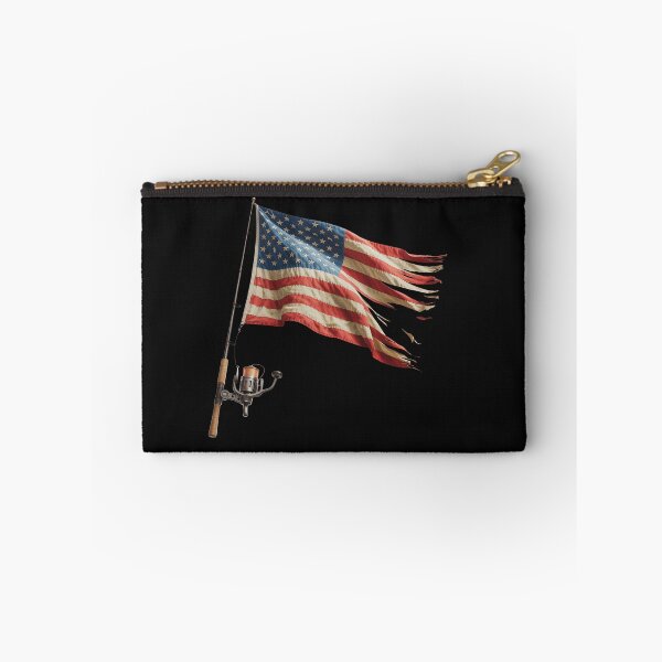 Item preview, Fishing American Flag Fisherman Patriotic day 4th of July designed and sold by Hofersofer.