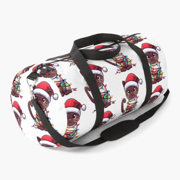 Item preview, Burmese cat Christmas designed and sold by doodIllustrate.