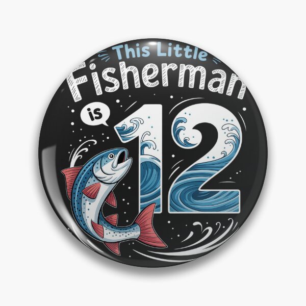 Item preview, fishing party 12 year old Birthday Fisherman 12th Fisher Boy designed and sold by Hofersofer.