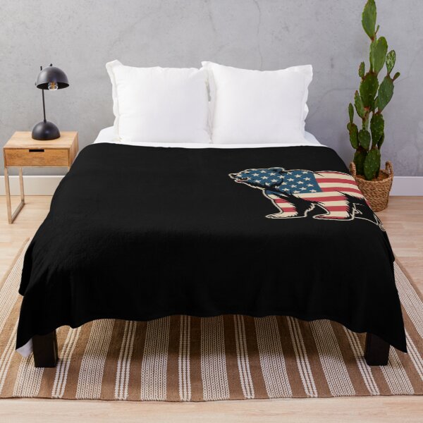 Item preview, Flag Bear T-Shirt 4th of July USA America Patriotic designed and sold by Hofersofer.