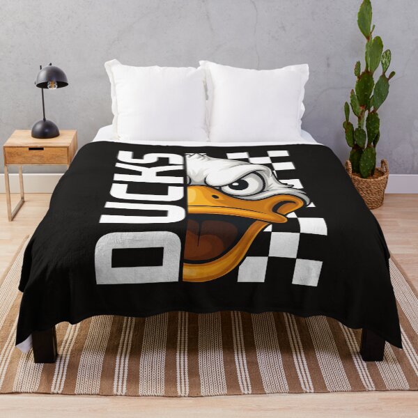 Item preview, Fierce Duck Mascot With Checkerboard Background Illustration designed and sold by ArmyAbodo.