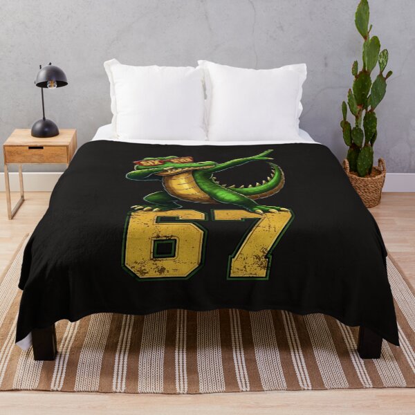Item preview, Funny Alligator Dab Meme With Number 67 Cartoon Design designed and sold by ArmyAbodo.