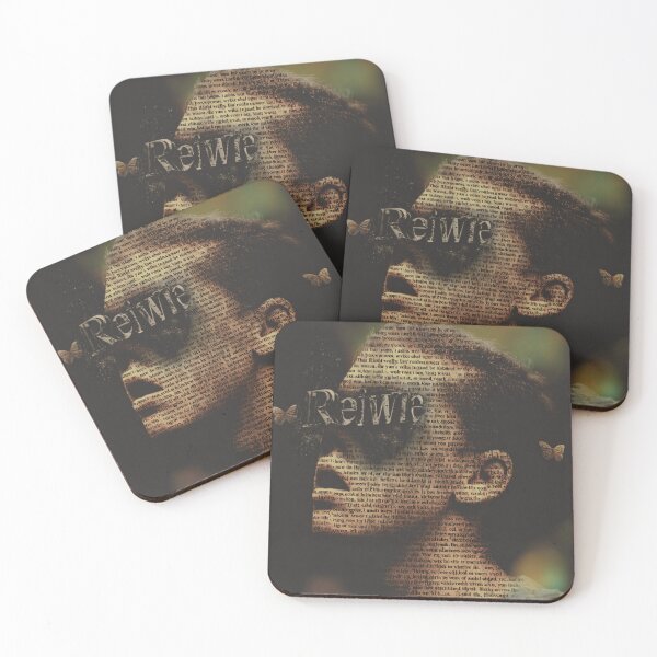 Item preview, Rewire Your Thoughts – Text Portrait Mindset Art designed and sold by Cairo-Ink.