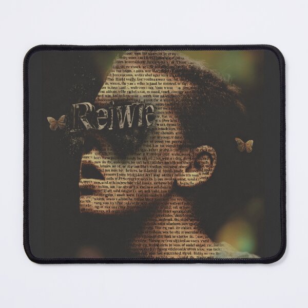 Item preview, Rewire Your Thoughts – Text Portrait Mindset Art designed and sold by Cairo-Ink.