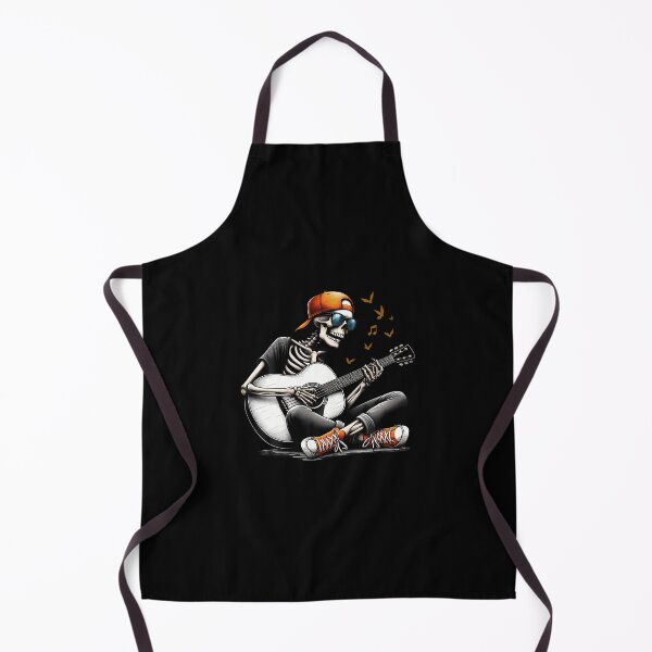 Item preview, Cool Skeleton Playing Guitar Music Lover Design designed and sold by ElizabethVivan.