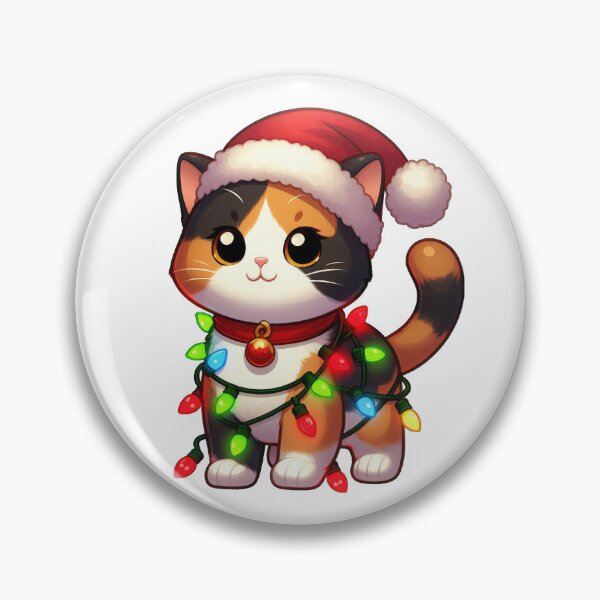 Item preview, Calico cat Christmas designed and sold by doodIllustrate.