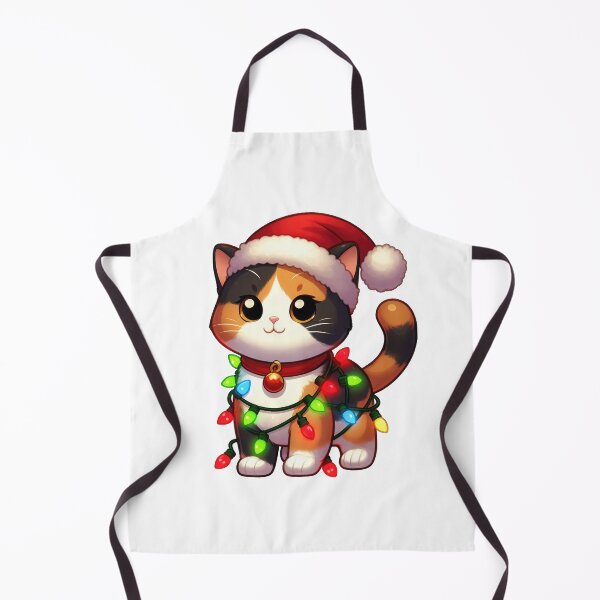 Item preview, Calico cat Christmas designed and sold by doodIllustrate.