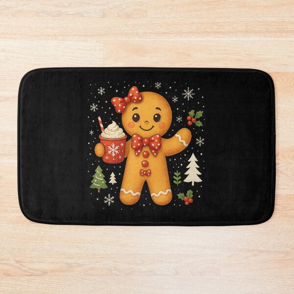 Item preview, Cute Gingerbread Christmas Snow Xmas Gifts For Men Women Kid designed and sold by SteveAllentc.