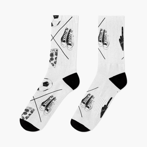 Item preview, Pizza Peace Soccer Fashion (black) designed and sold by Little Town Atelier.