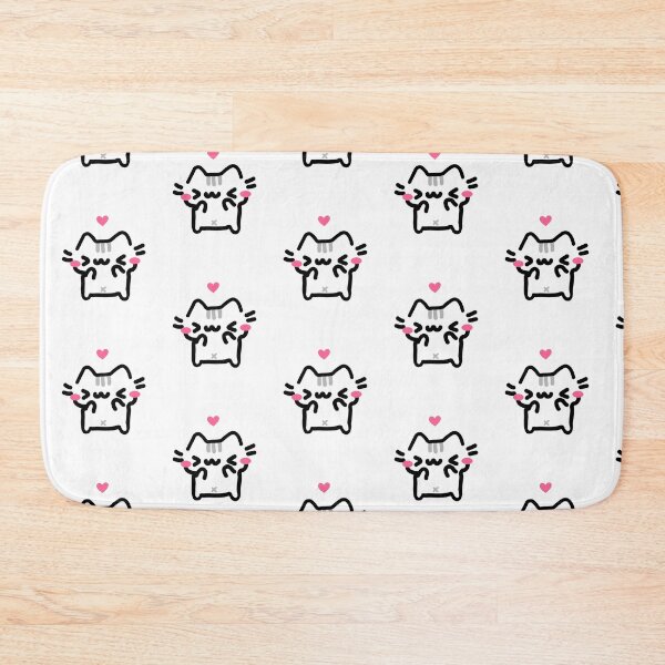Aperçu de l'œuvre Chat timide et mignon – Adorable chaton kawaii créée et vendue par colonnelsolo.