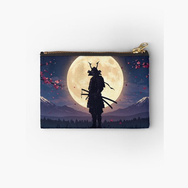 Item preview, Samurai Silhouette and Golden Moon designed and sold by saiful020.