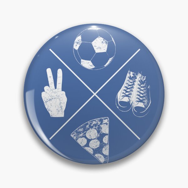 Item preview, Pizza Peace Soccer Fashion (white) designed and sold by Little Town Atelier.