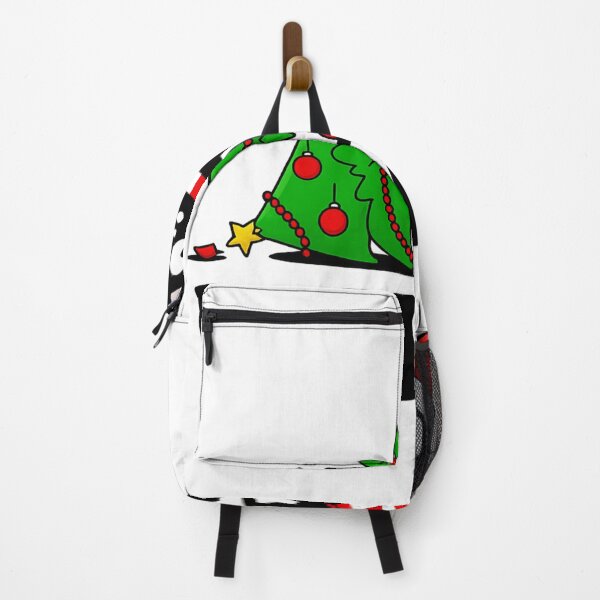 Item preview, Christmas Cat Knocks Over Tree Funny Holiday Scene designed and sold by haitrieuic96.
