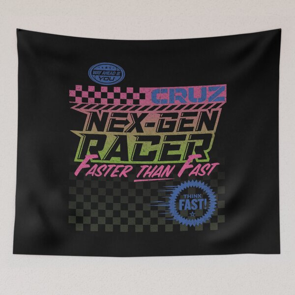 Item preview, Pixar Cars Cruz Nex-Gen Racer Retro Neon Vintage  designed and sold by DavinMaur.