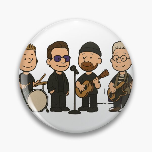 Item preview, U2 Peanuts on Stage designed and sold by BronxArtist.