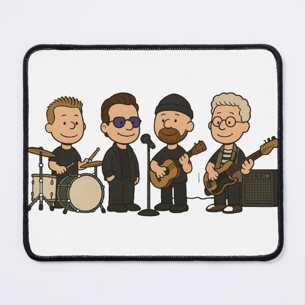 Item preview, U2 Peanuts on Stage designed and sold by BronxArtist.