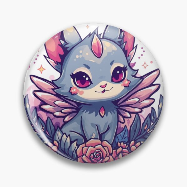 Item preview, Kawaii Pastel Fennec Fox Unicorn Sticker & Art Print | Cute Chibi Mythical Creature Vector Graphic for T-Shirts & Digital Download designed and sold by HimBoo.