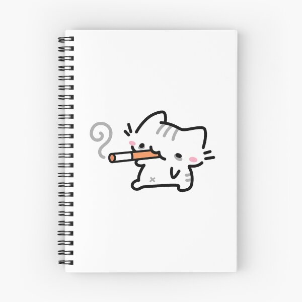 Item preview, Sad Cute Cat – Emotional Kawaii Kitty designed and sold by colonnelsolo.