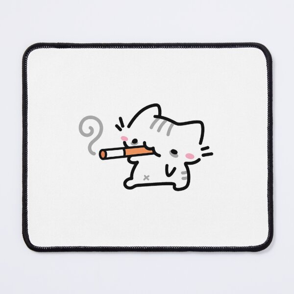 Item preview, Sad Cute Cat – Emotional Kawaii Kitty designed and sold by colonnelsolo.