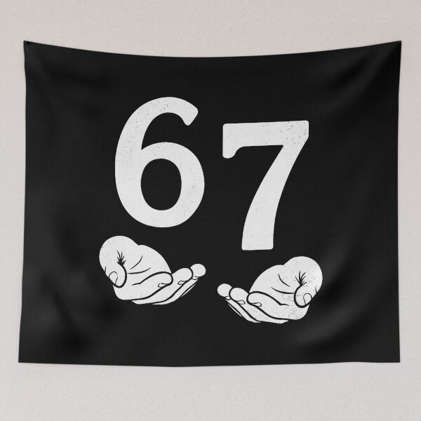 Item preview, Fun Six Seven 6 7 Funny 67 Gen Alpha Slang 6-7 Meme School designed and sold by SteveAllentc.