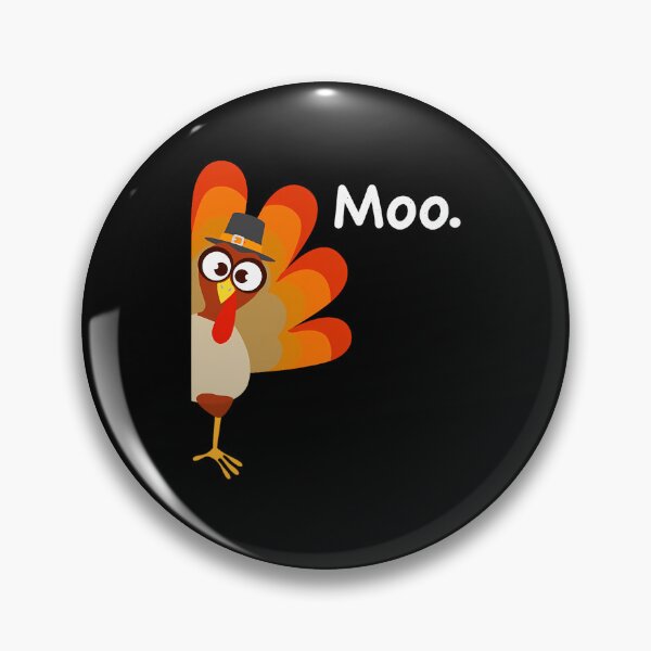 Item preview, Holiday 90s Day Thanksgiving Cow Festive Turkey Funny Moo designed and sold by rebeccathanuos.