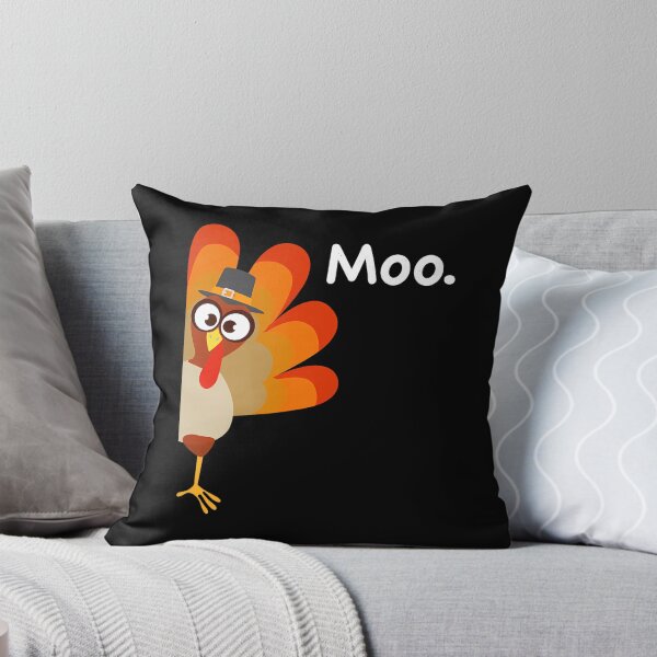 Item preview, Holiday 90s Day Thanksgiving Cow Festive Turkey Funny Moo designed and sold by rebeccathanuos.