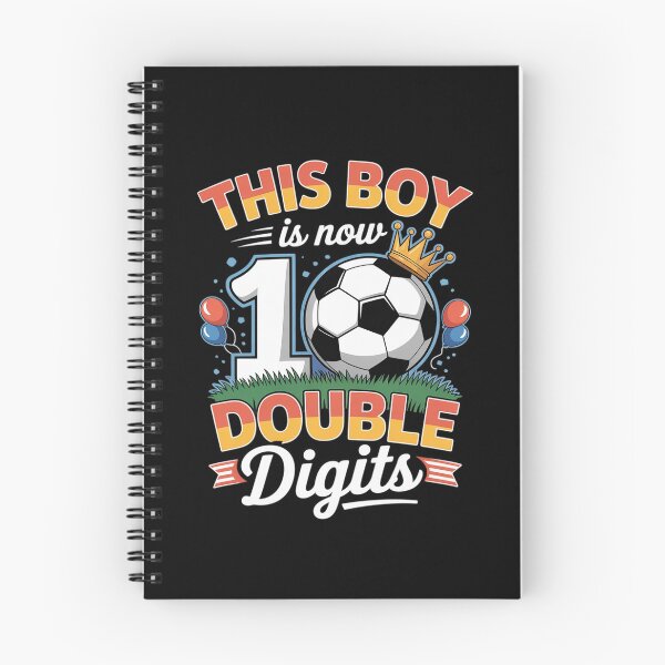 Item preview, This Boy Now 10 Double Digits Soccer 10 Years Old Birthday designed and sold by TechnicalSara.