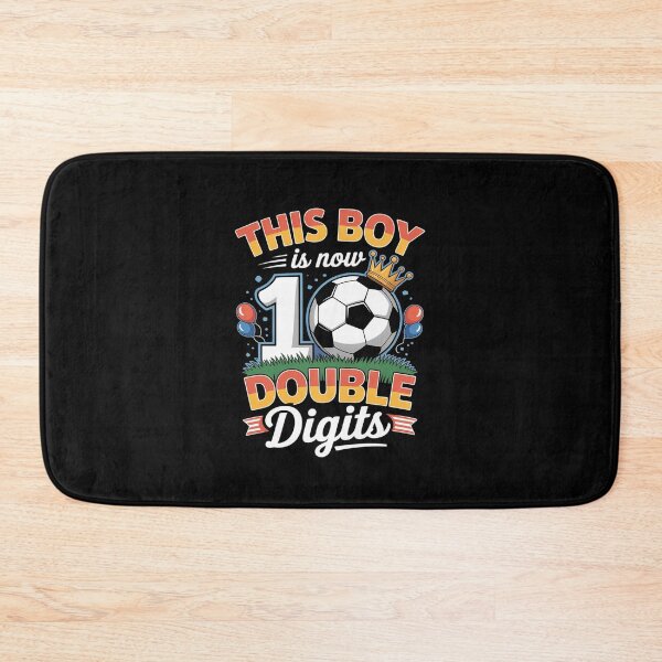 Item preview, This Boy Now 10 Double Digits Soccer 10 Years Old Birthday designed and sold by TechnicalSara.
