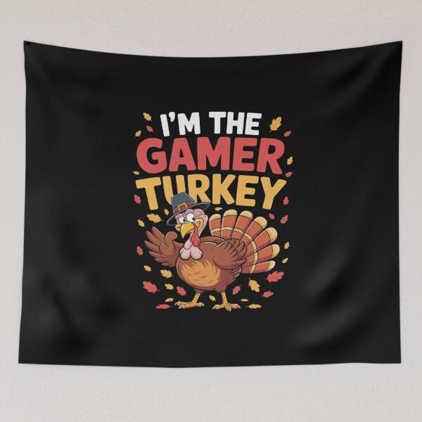 Item preview, Thanksgiving Family Matching I'm The Gamer Turkey  designed and sold by MicanCuteStore.