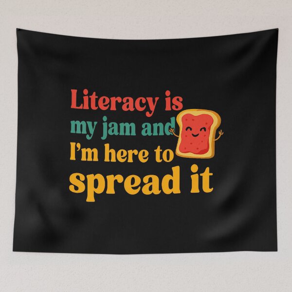 Item preview, Literacy Is My Jam Literacy Coach Reading Teacher designed and sold by AntoinetteIsa.