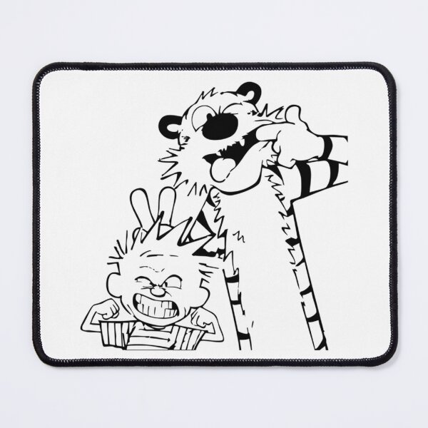 Item preview, Calvin And Hobbes Making Faces Bunny Ears Prank designed and sold by sardencourey3.