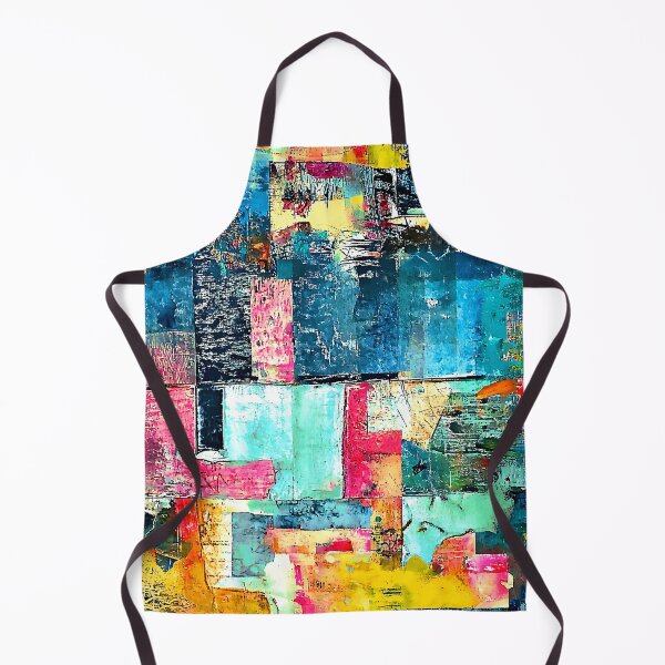 Item preview, Grunge-Style Colorful Modern Contemporary Textured Abstract Art designed and sold by DEC02.