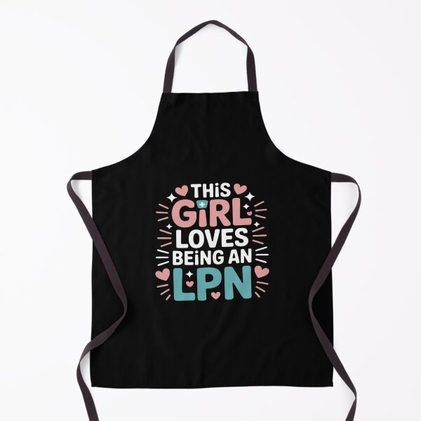 Item preview, This Girl Loves Being an LPN, Licensed Practical Nurse designed and sold by TechnicalSara.
