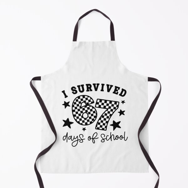 Item preview, 67 Teacher Student Days of Classic 67 Meme School Survived I Funny designed and sold by SteveSaccoro.