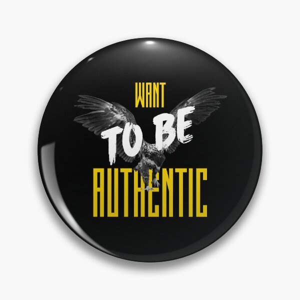 Item preview, Want To Be Authentic designed and sold by Artify Shirts.