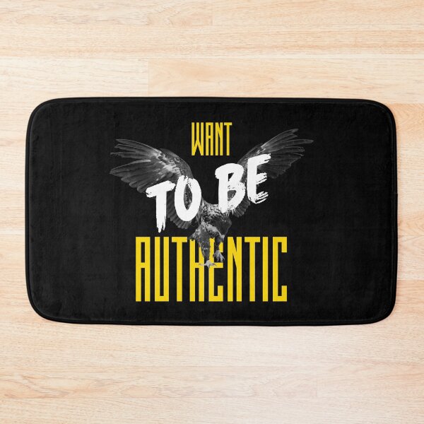 Item preview, Want To Be Authentic designed and sold by Artify Shirts.