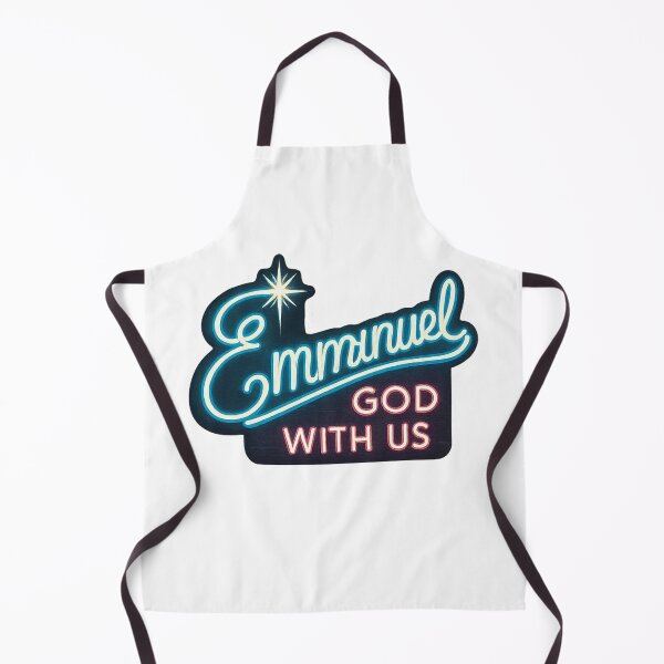 Item preview, Emmanuel Neon Sign: God With Us (Matthew 1:23) designed and sold by DailyGospel | Christian Art and Design.
