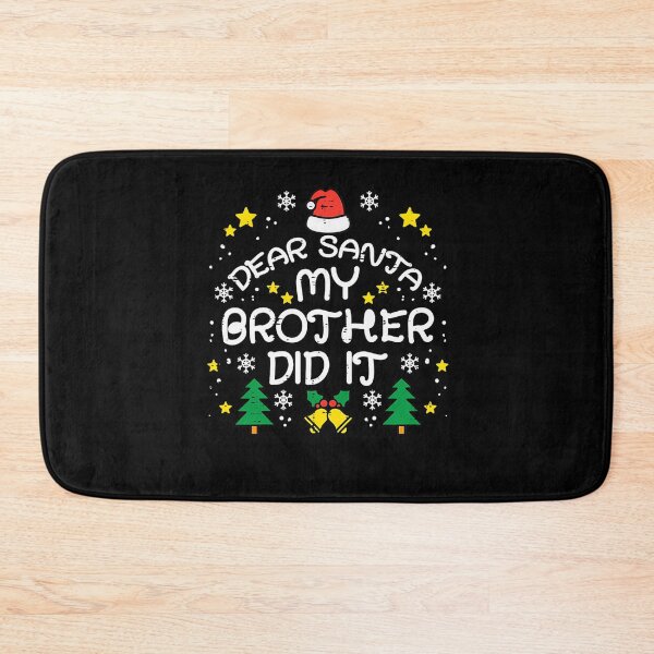 Item preview, Retro Dear My Holiday Funny Christmas Brother Did Santa Vintage It designed and sold by MediarMedic.