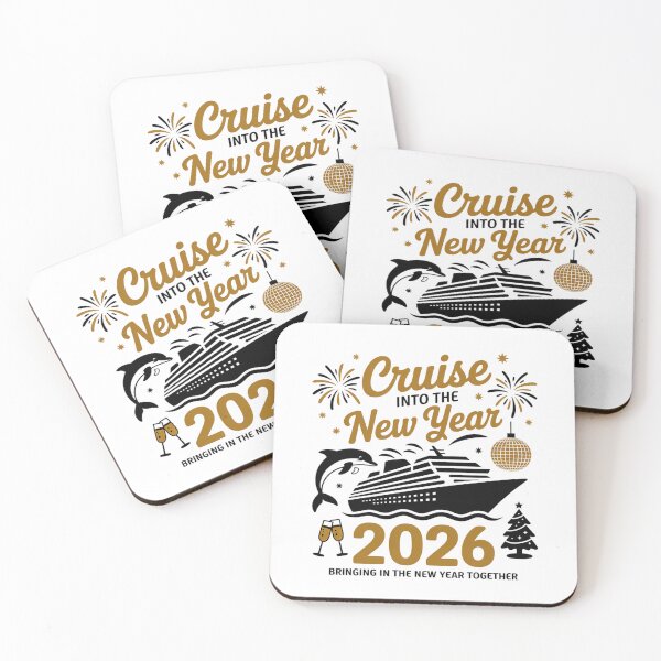 Item preview, Cruising Into The New Year 2026 Happy New Year designed and sold by Moxizz.