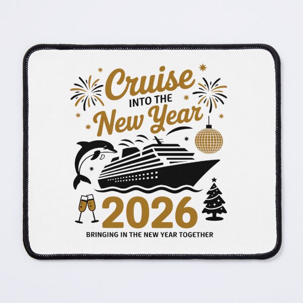 Item preview, Cruising Into The New Year 2026 Happy New Year designed and sold by Moxizz.